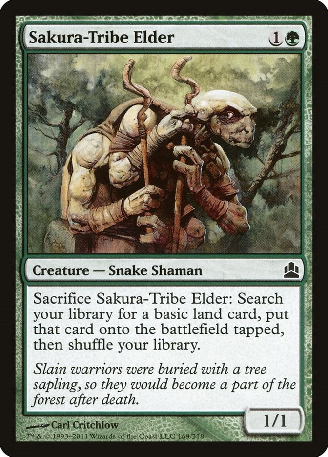 Sakura-Tribe Elder (169) [CMD] - MTG Single