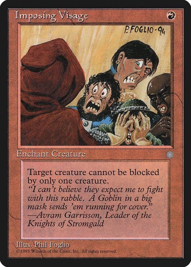 Imposing Visage [ICE] - MTG Single