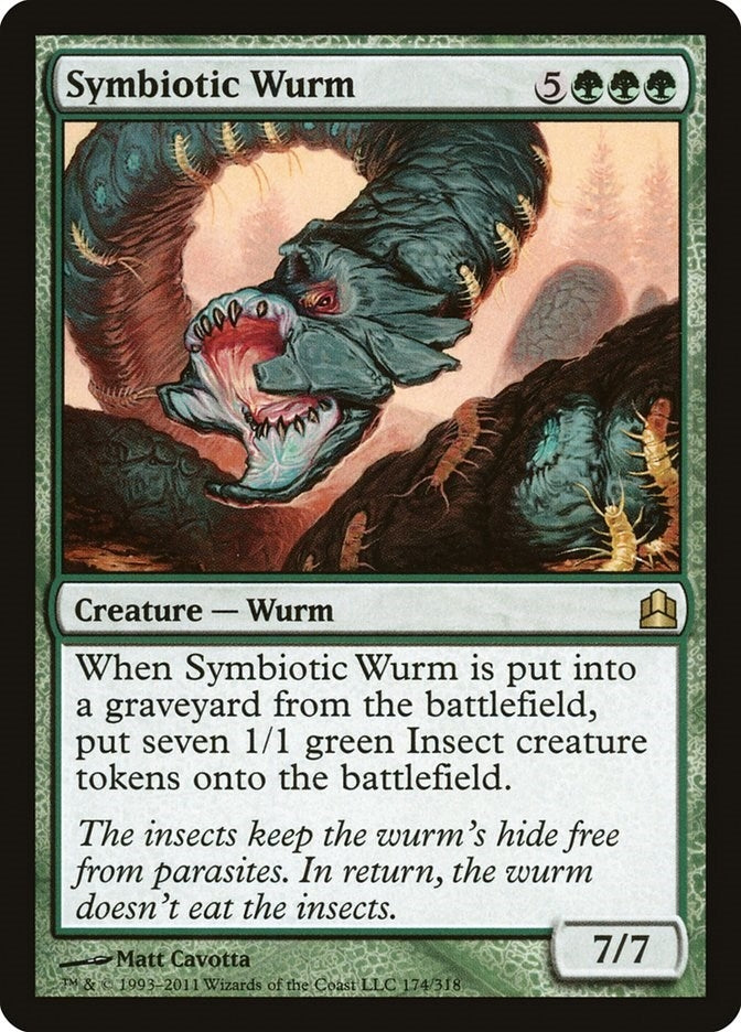 Symbiotic Wurm (174) [CMD] - MTG Single