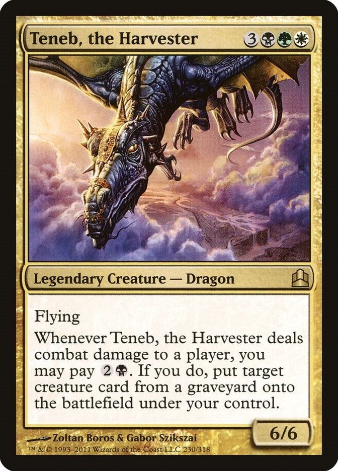 Teneb the Harvester (230) [CMD] - MTG Single