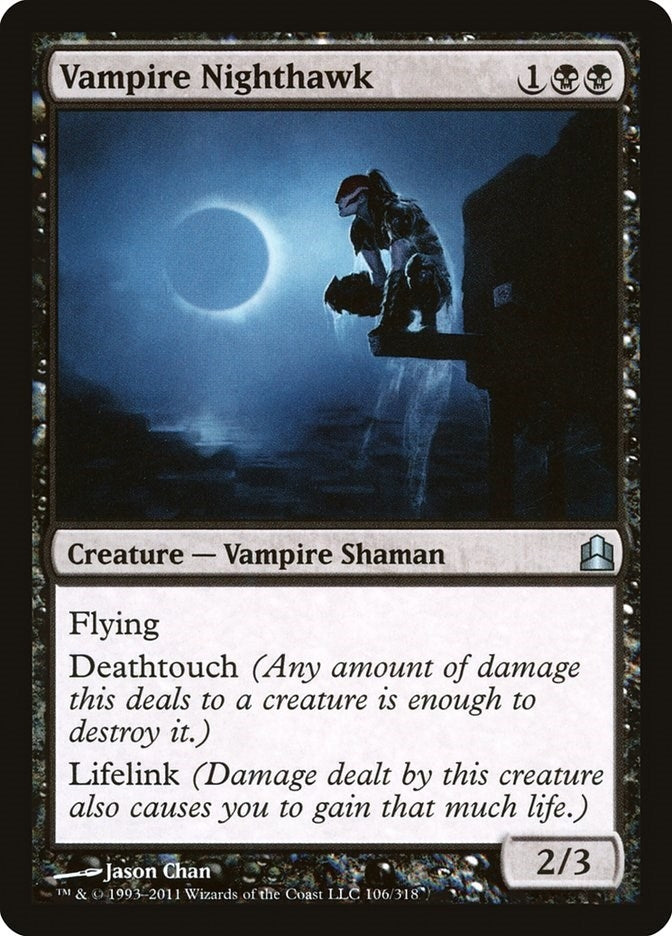 Vampire Nighthawk (106) [CMD] - MTG Single