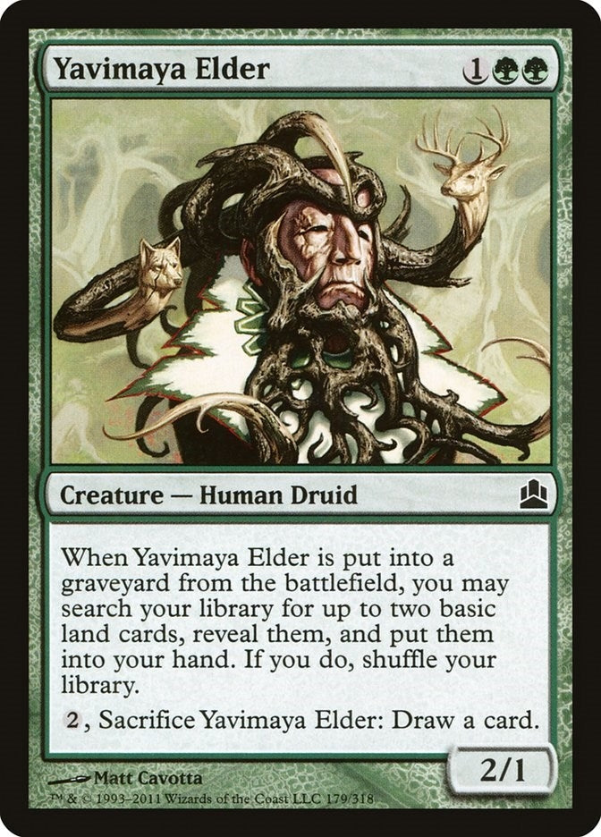 Yavimaya Elder (179) [CMD] - MTG Single