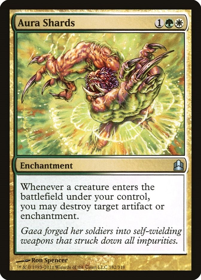 Aura Shards (182) [CMD] - MTG Single