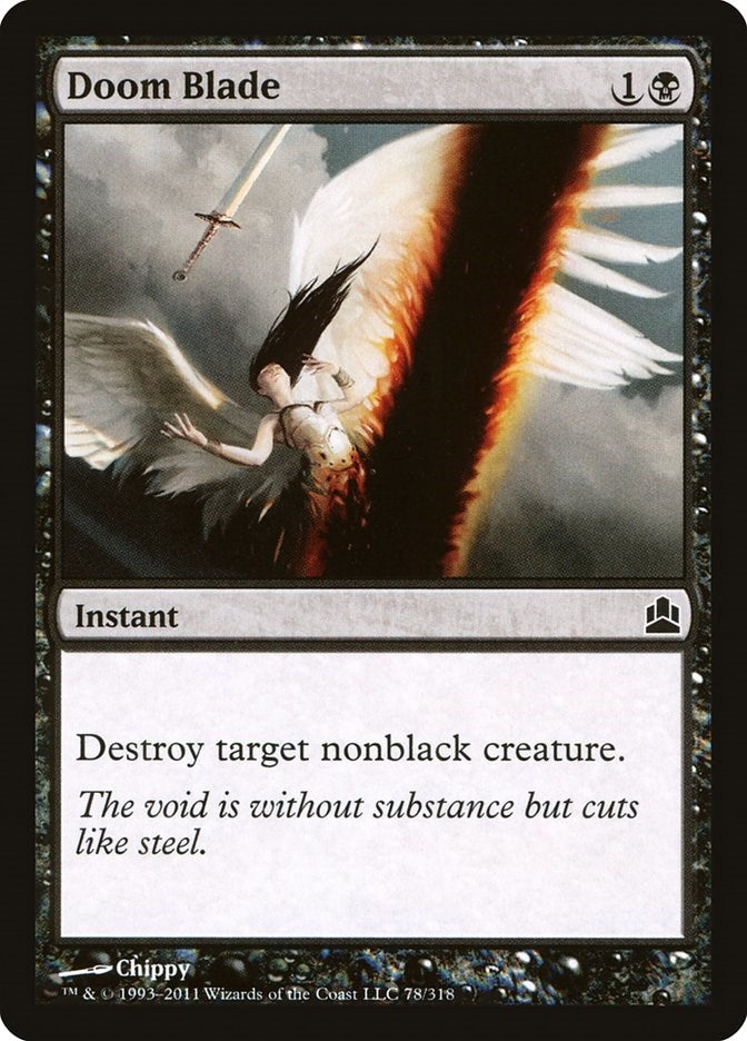Doom Blade (78) [CMD] - MTG Single