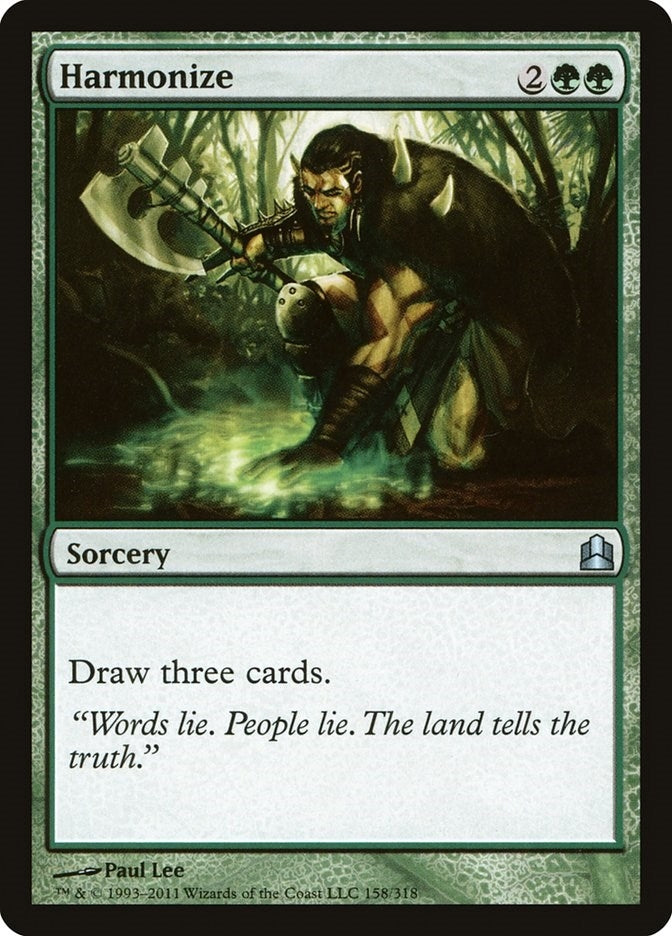 Harmonize (158) [CMD] - MTG Single