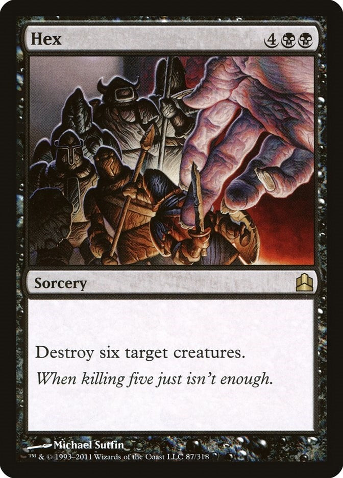 Hex (87) [CMD] - MTG Single