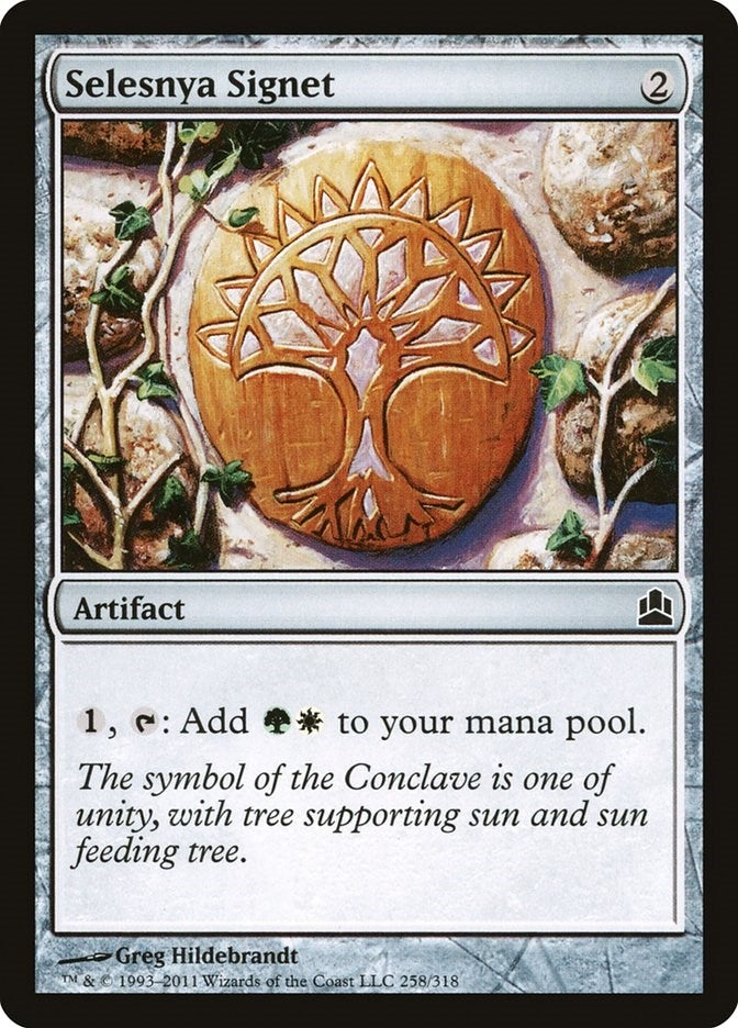 Selesnya Signet (258) [CMD] - MTG Single
