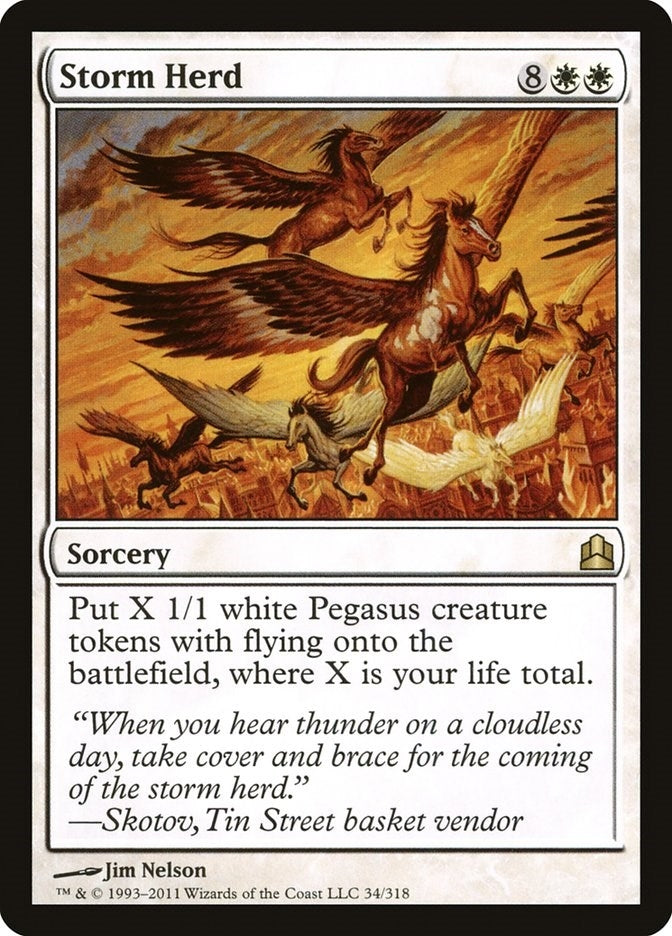 Storm Herd (34) [CMD] - MTG Single