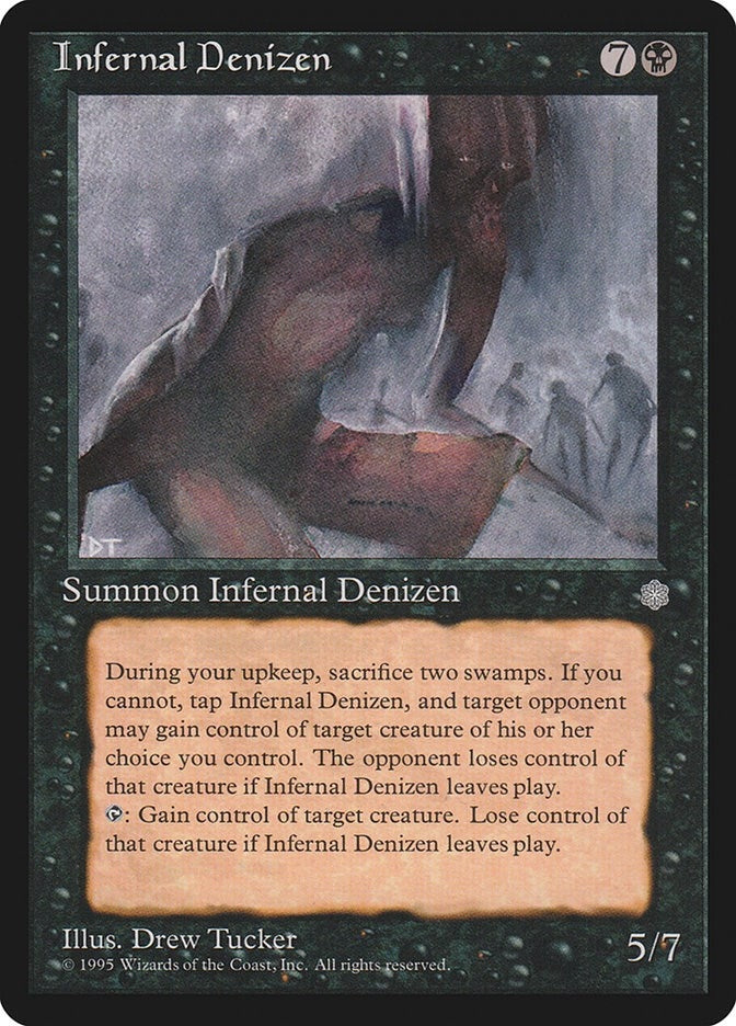 Infernal Denizen [ICE] - MTG Single