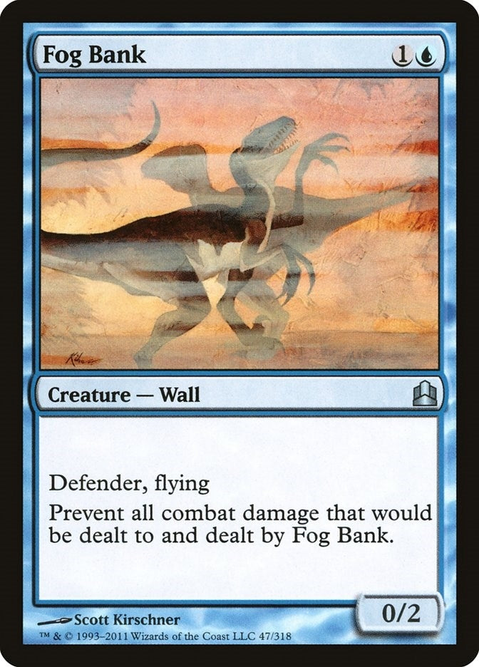 Fog Bank (47) [CMD] - MTG Single