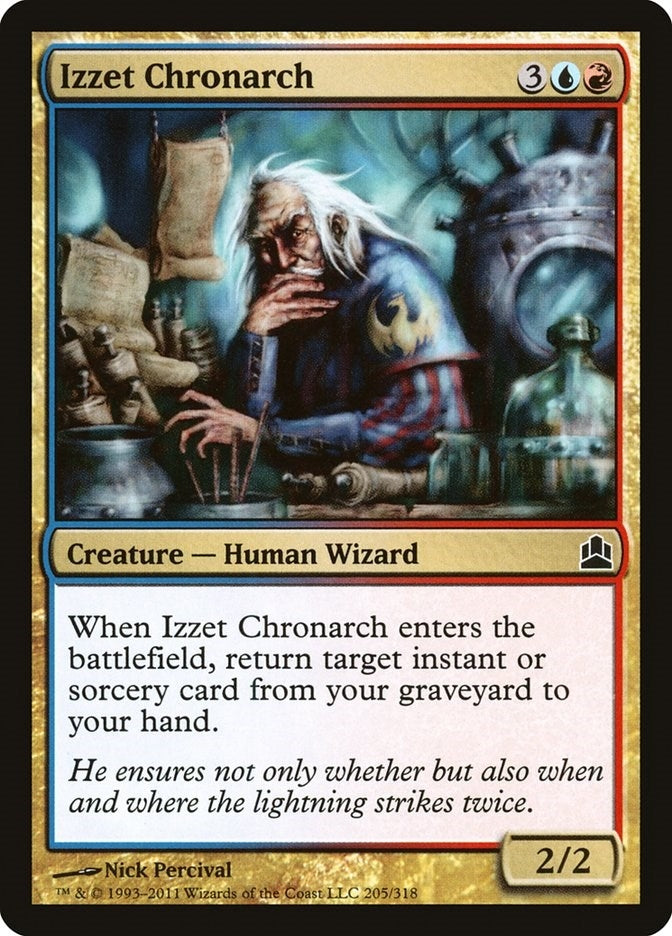 Izzet Chronarch (205) [CMD] - MTG Single