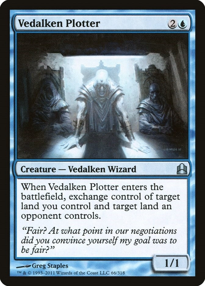 Vedalken Plotter (66) [CMD] - MTG Single