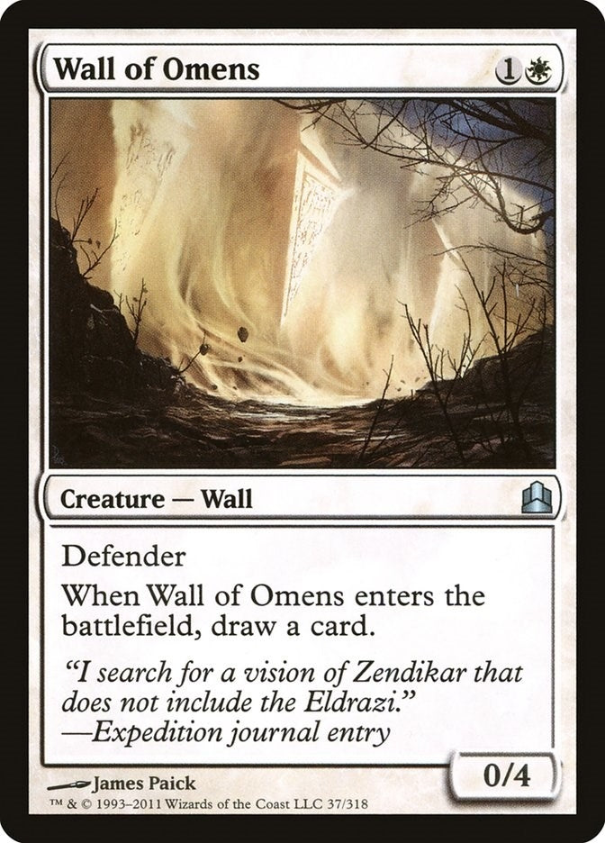 Wall of Omens (37) [CMD] - MTG Single