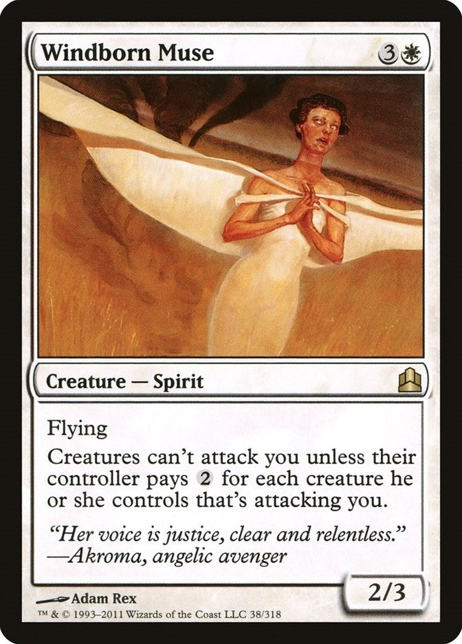 Windborn Muse (38) [CMD] - MTG Single