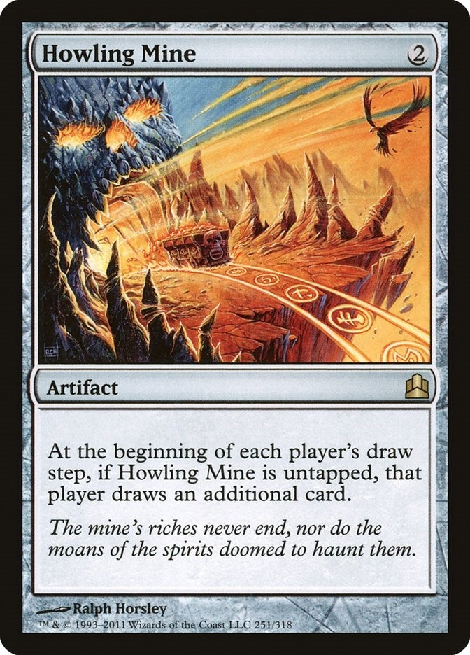 Howling Mine (251) [CMD] - MTG Single