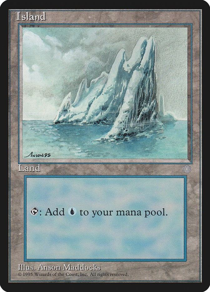 Island (334) (334) [ICE] - MTG Single