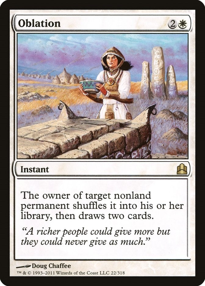 Oblation (22) [CMD] - MTG Single