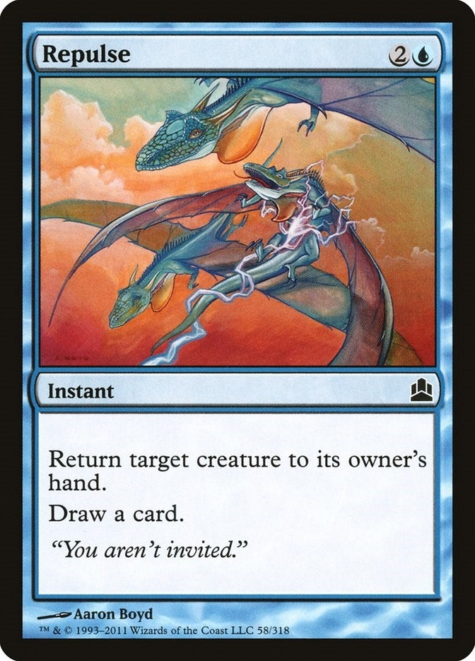 Repulse (58) [CMD] - MTG Single