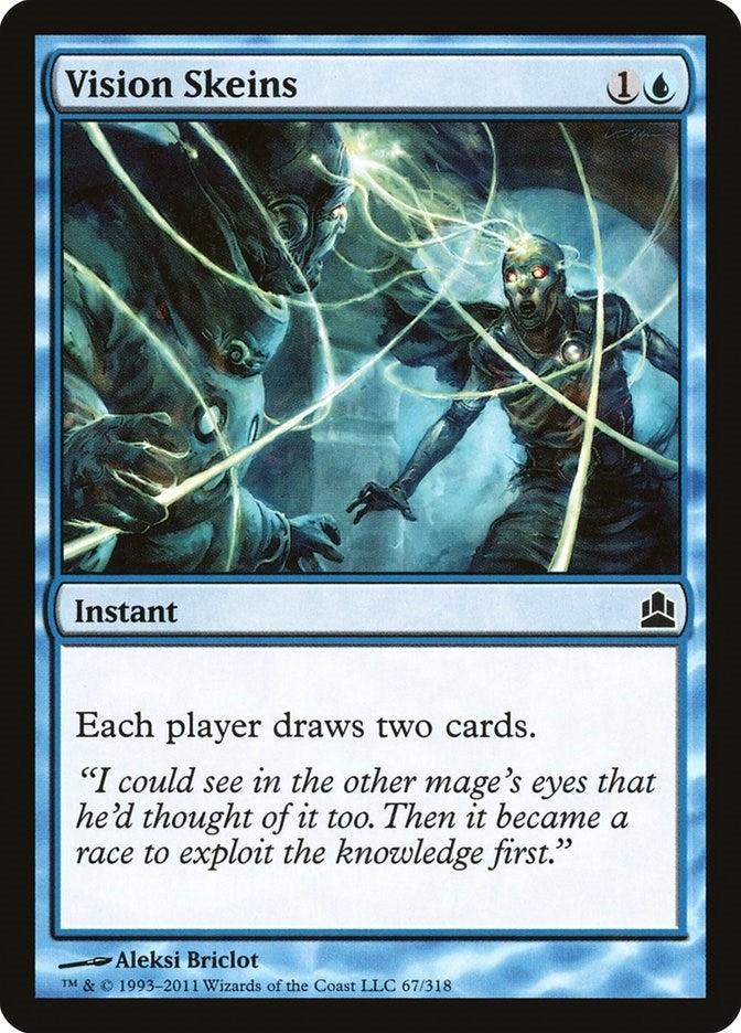Vision Skeins (67) [CMD] - MTG Single