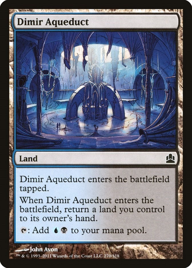 Dimir Aqueduct (270) [CMD] - MTG Single