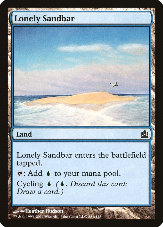 Lonely Sandbar (281) [CMD] - MTG Single