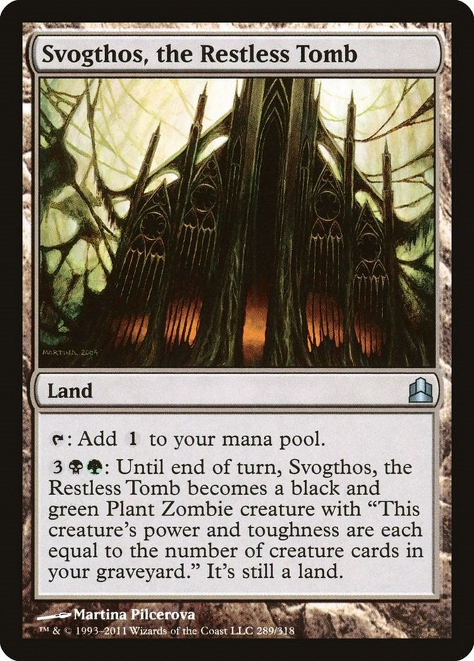 Svogthos the Restless Tomb (289) [CMD] - MTG Single