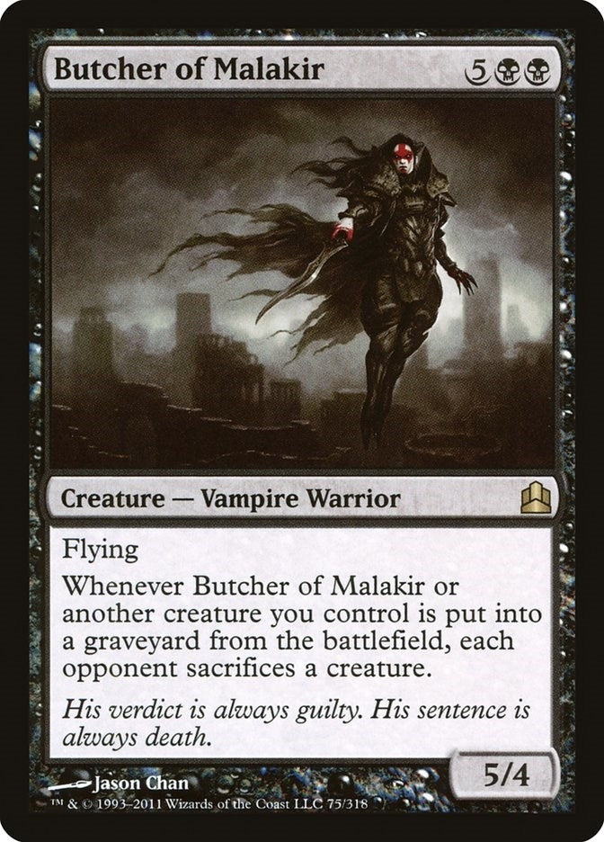 Butcher of Malakir (75) [CMD] - MTG Single