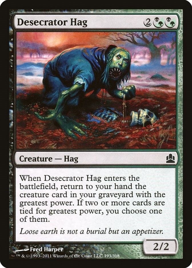 Desecrator Hag (193) [CMD] - MTG Single