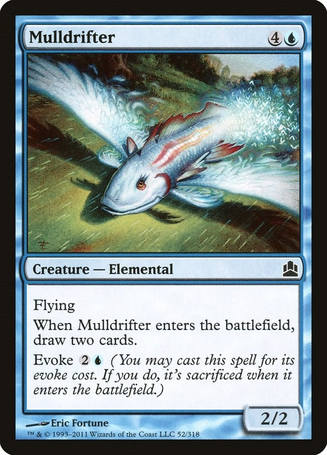 Mulldrifter (52) [CMD] - MTG Single