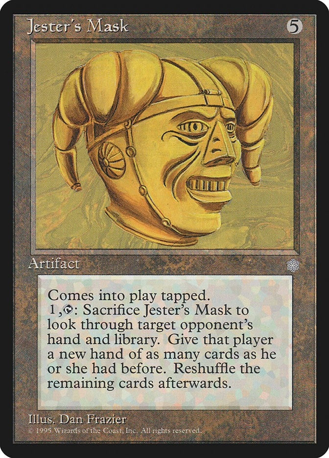 Jester’s Mask (300) [ICE] - MTG Single