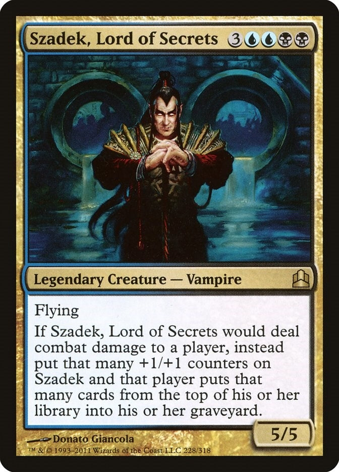 Szadek Lord of Secrets (228) [CMD] - MTG Single