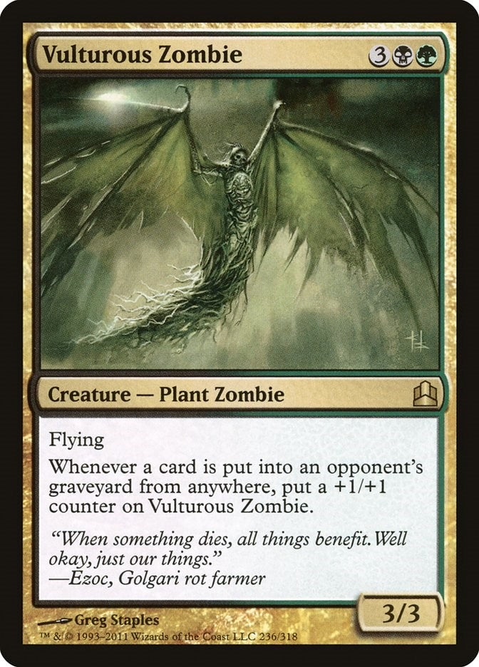 Vulturous Zombie (236) [CMD] - MTG Single