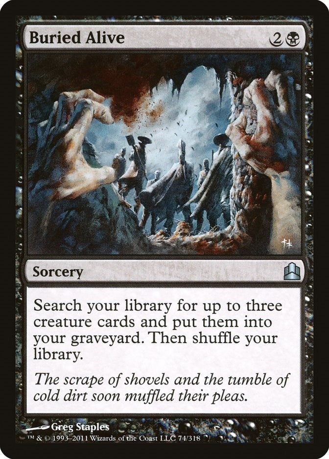 Buried Alive (74) [CMD] - MTG Single