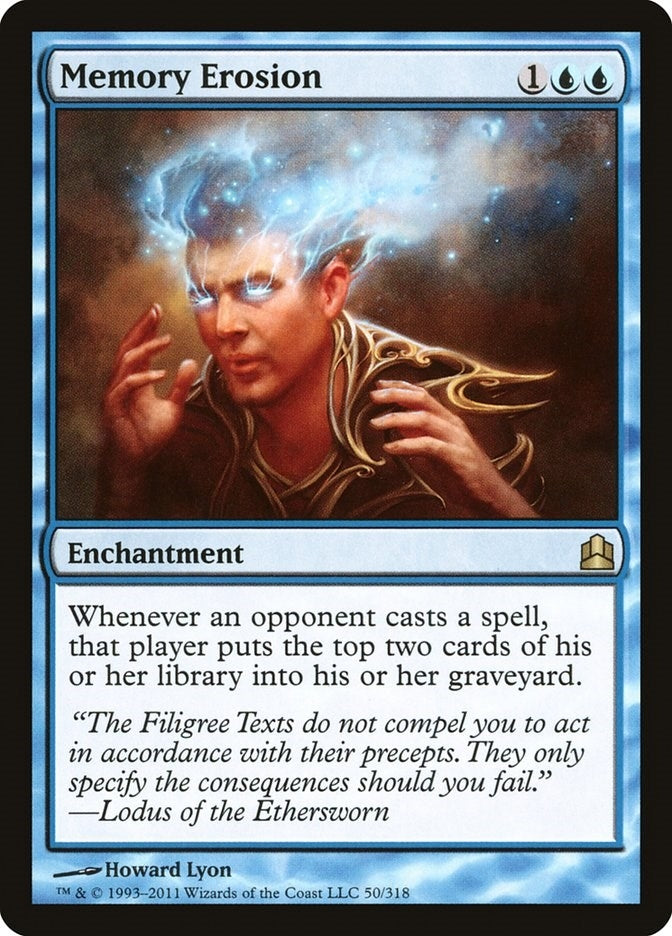 Memory Erosion (50) [CMD] - MTG Single