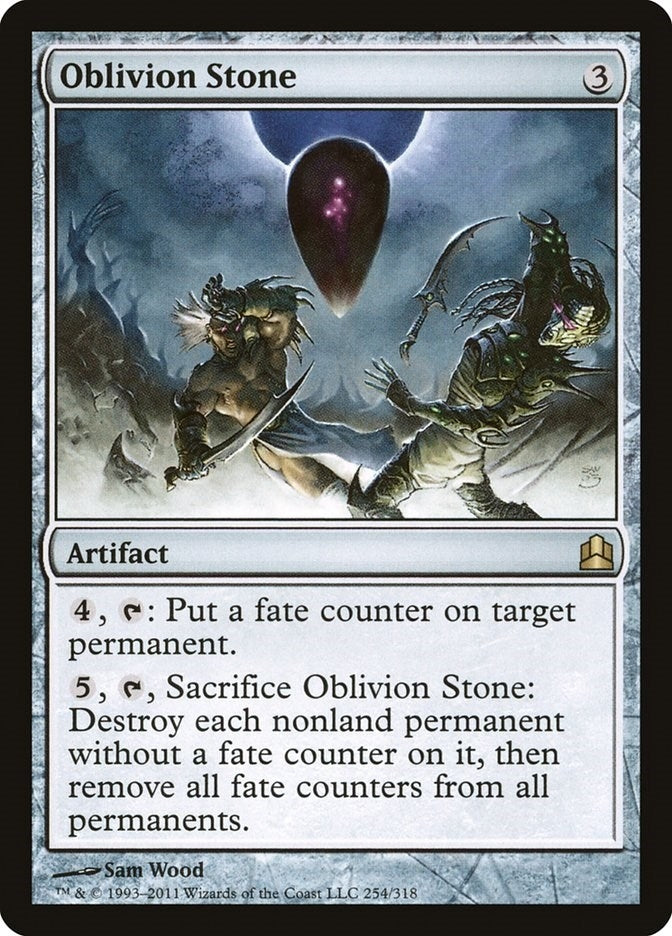 Oblivion Stone (254) [CMD] - MTG Single