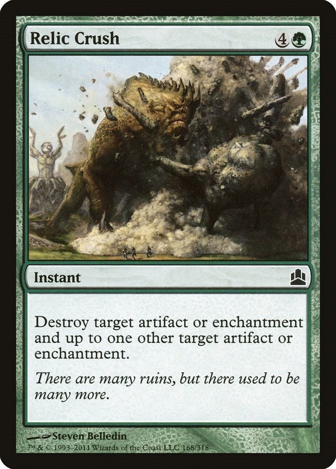 Relic Crush (168) [CMD] - MTG Single