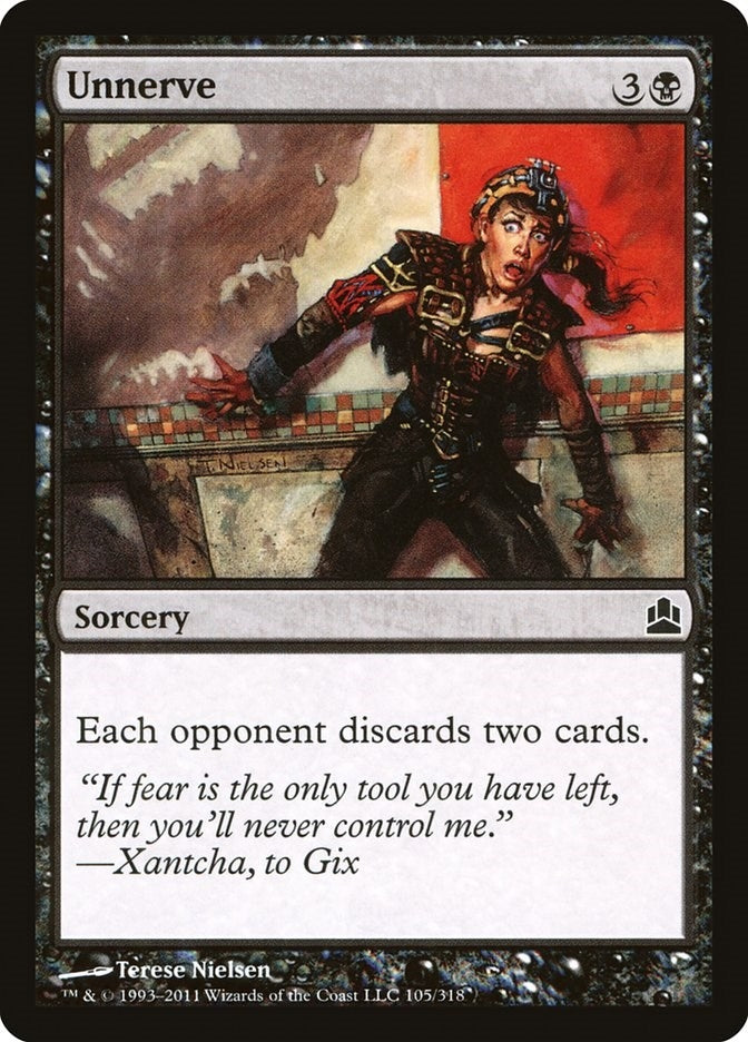 Unnerve (105) [CMD] - MTG Single