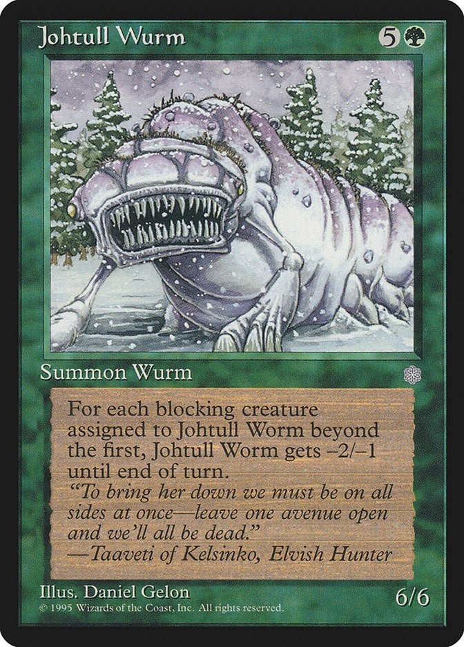 Johtull Wurm [ICE] - MTG Single