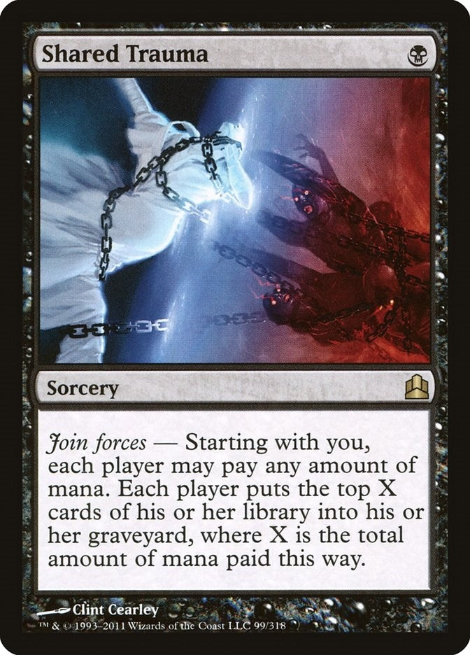 Shared Trauma (99) [CMD] - MTG Single