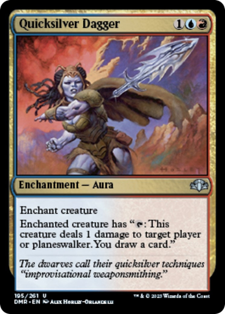 Quicksilver Dagger (195) [DMR] - MTG Single