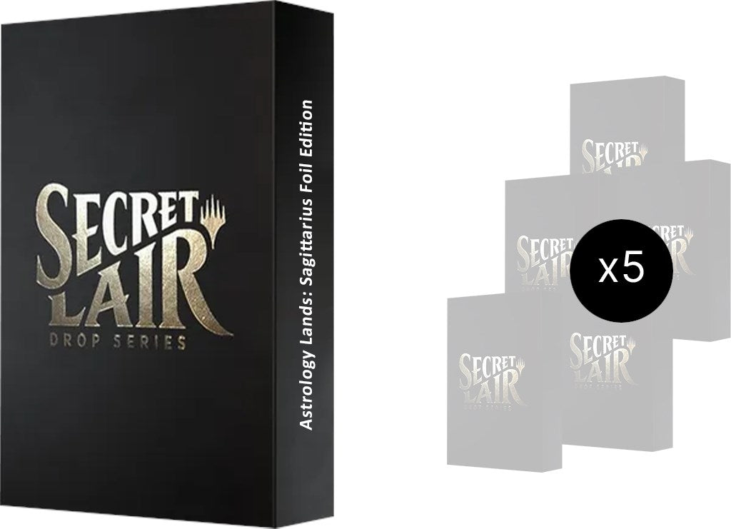Secret Lair: Astrology Lands (Sagittarius) Bundle - Traditional Foil Edition [SLD] - MTG Sealed