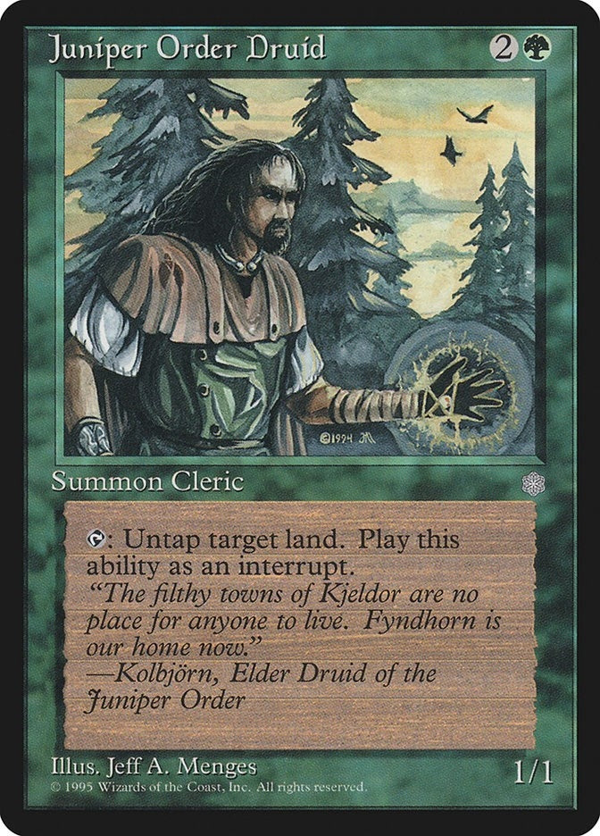 Juniper Order Druid [ICE] - MTG Single