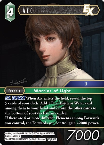 Arc EX (18) [18] - Final Fantasy TCG Single