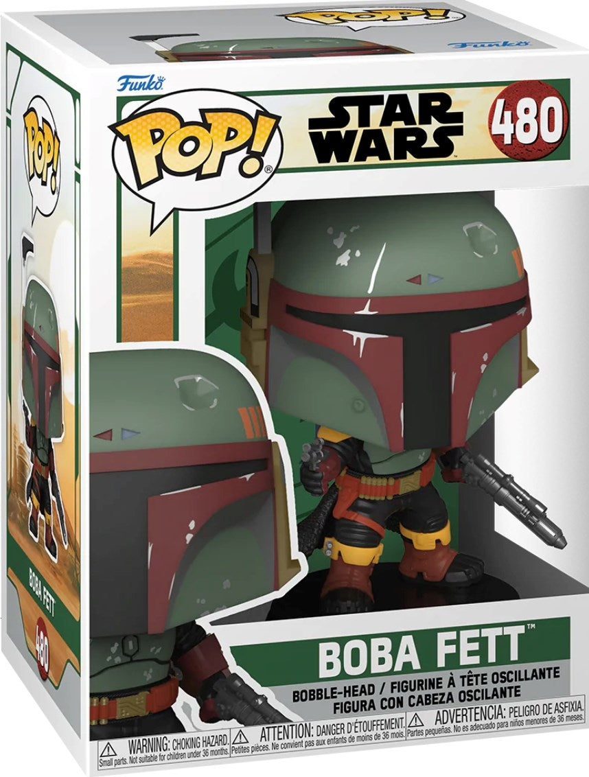 Star Wars: Book of Boba Fett - Boba Fett (480) [POP!] - Funko Sealed