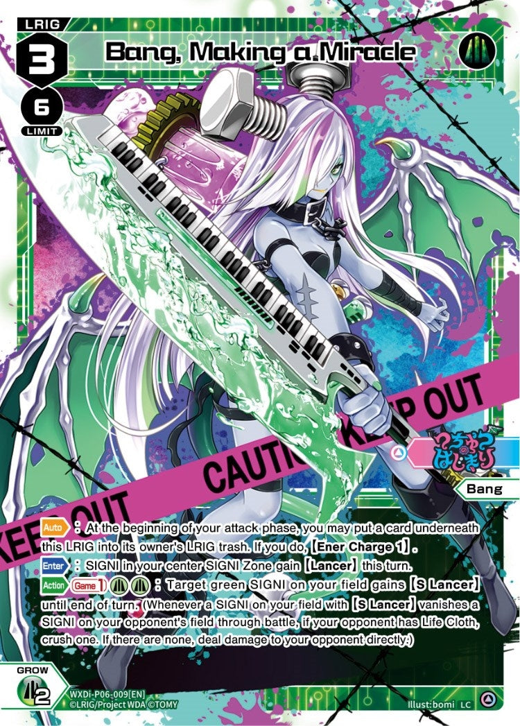 Bang Making a Miracle (6009) [WXDi-P06] - WIXOSS Single