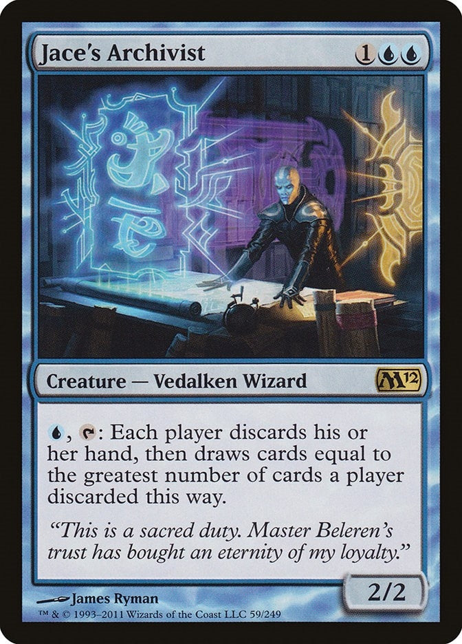 Jace’s Archivist (59) [M12] - MTG Single