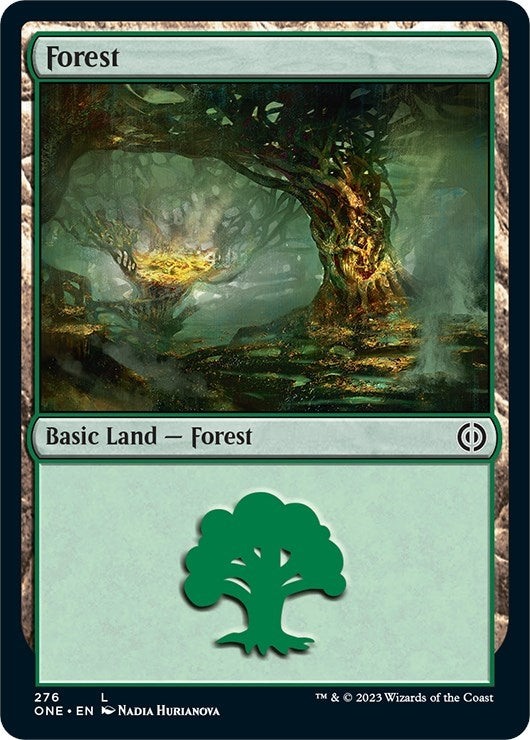 Forest (276) (276) [ONE] - MTG Single