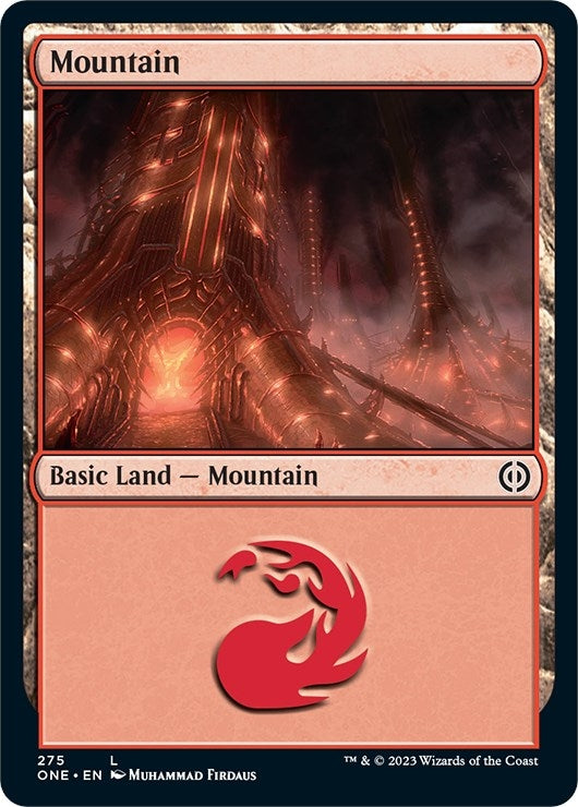 Mountain (275) (275) [ONE] - MTG Single