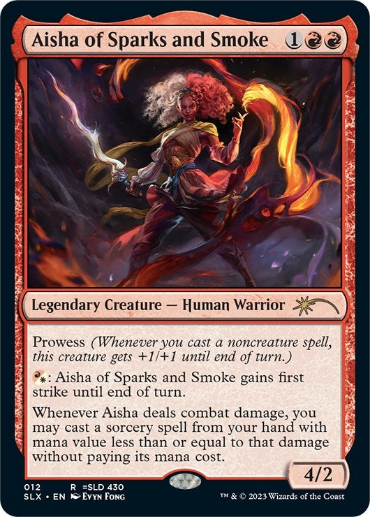 Aisha of Sparks and Smoke (12) [SLX] - MTG Single