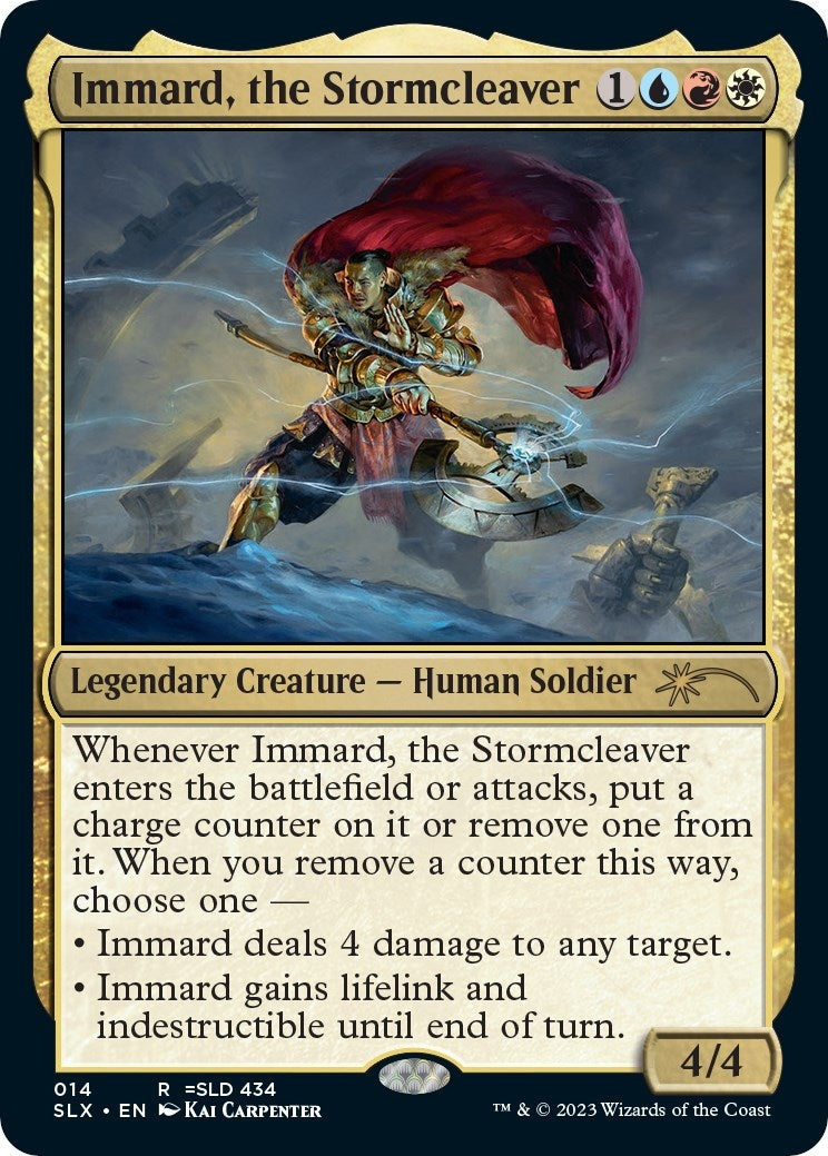 Immard the Stormcleaver (14) [SLX] - MTG Single